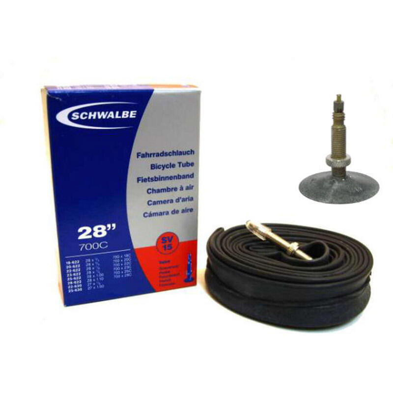 Chambre à air valve Presta Schwalbe 27-28x3/4-1 1/8 40 mm