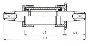 Player essieu 127 mm / Ø40 Cups d'entrée - Spieless 2/2