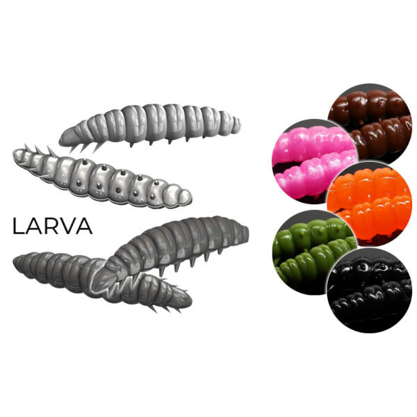 Larva KÄSE 30mm Farbe 007 4/4