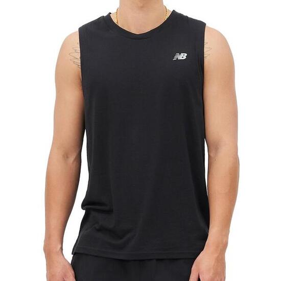 Débardeur Noir Homme New Balance Lightweight
