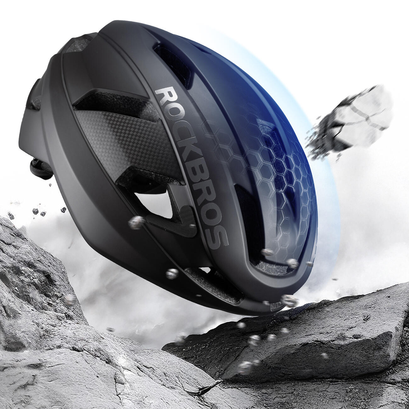 Fahrradhelm Helm für Fahrrad Rockbros 6/7