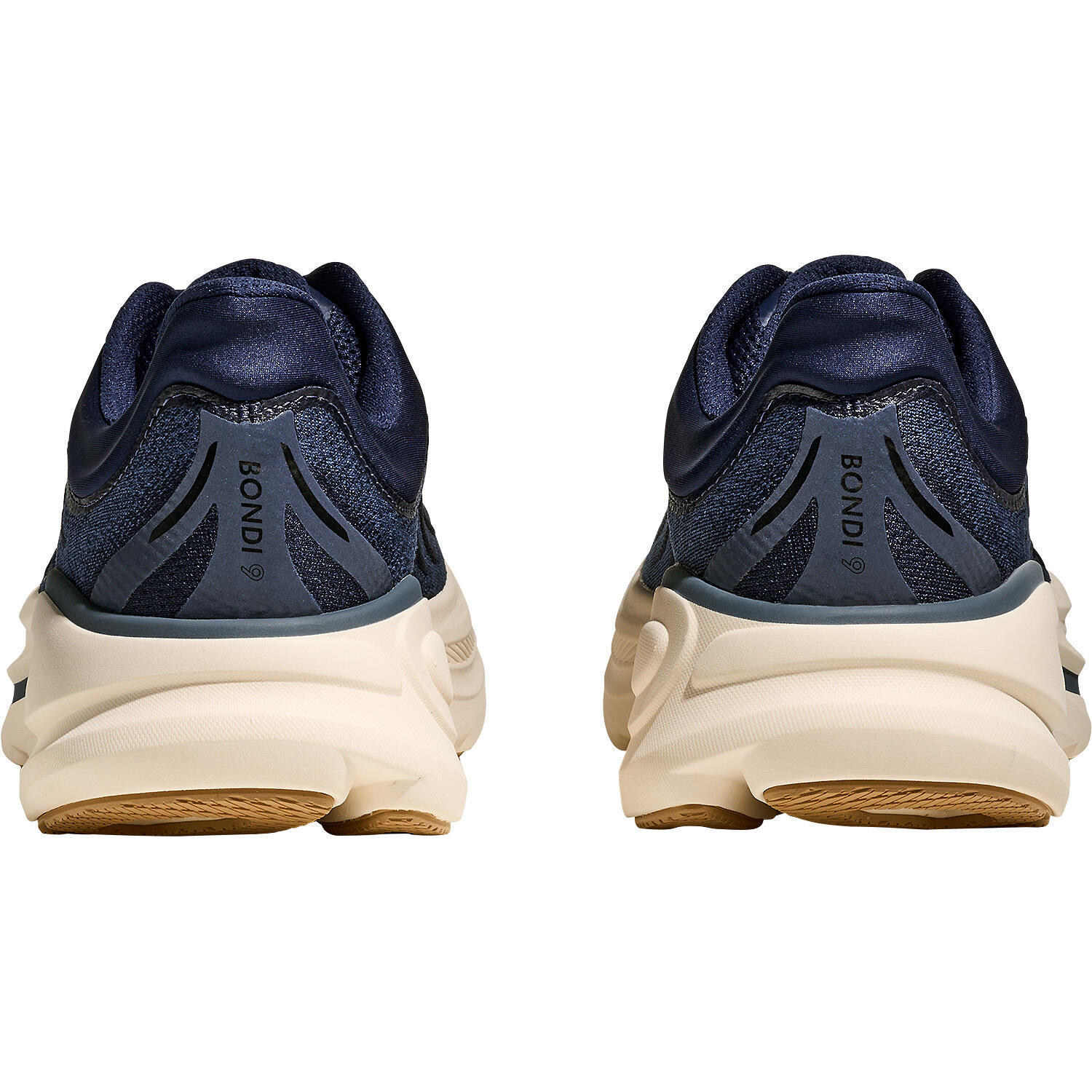 Hoka Bondi 9 para homem - sapatilhas de corrida, azul escuro, tamanho 46 6/7