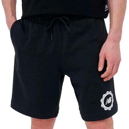 New Balance Herren Fleece-Shorts Schwarz