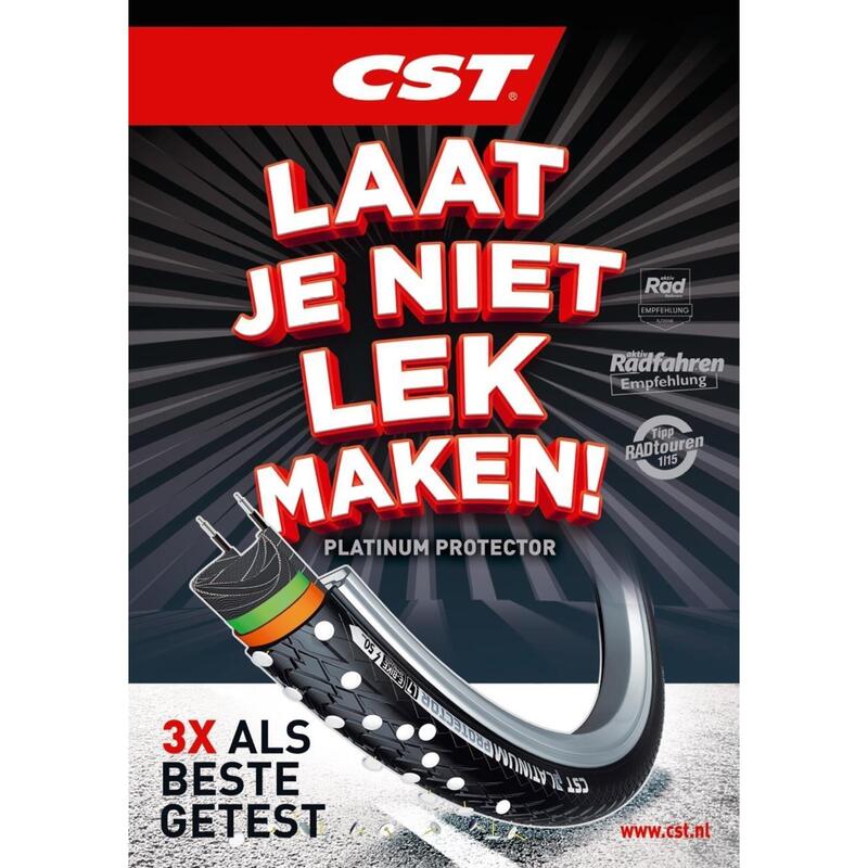 Starrer Reifen mit Reflektoren CST Platinum Protector 28x1.75 47-622