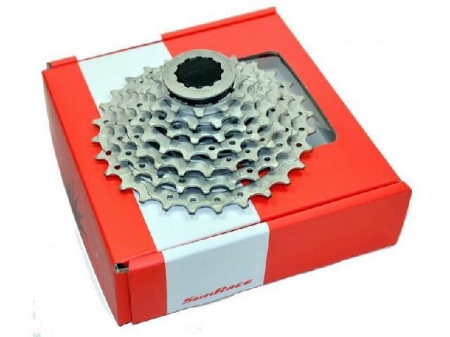 Cassette  9v. Sunrace 11-28 r91 pour Shimano route nickel