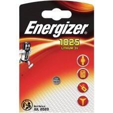 Energizer Knoopcel batterij cr1025 3v flyer display