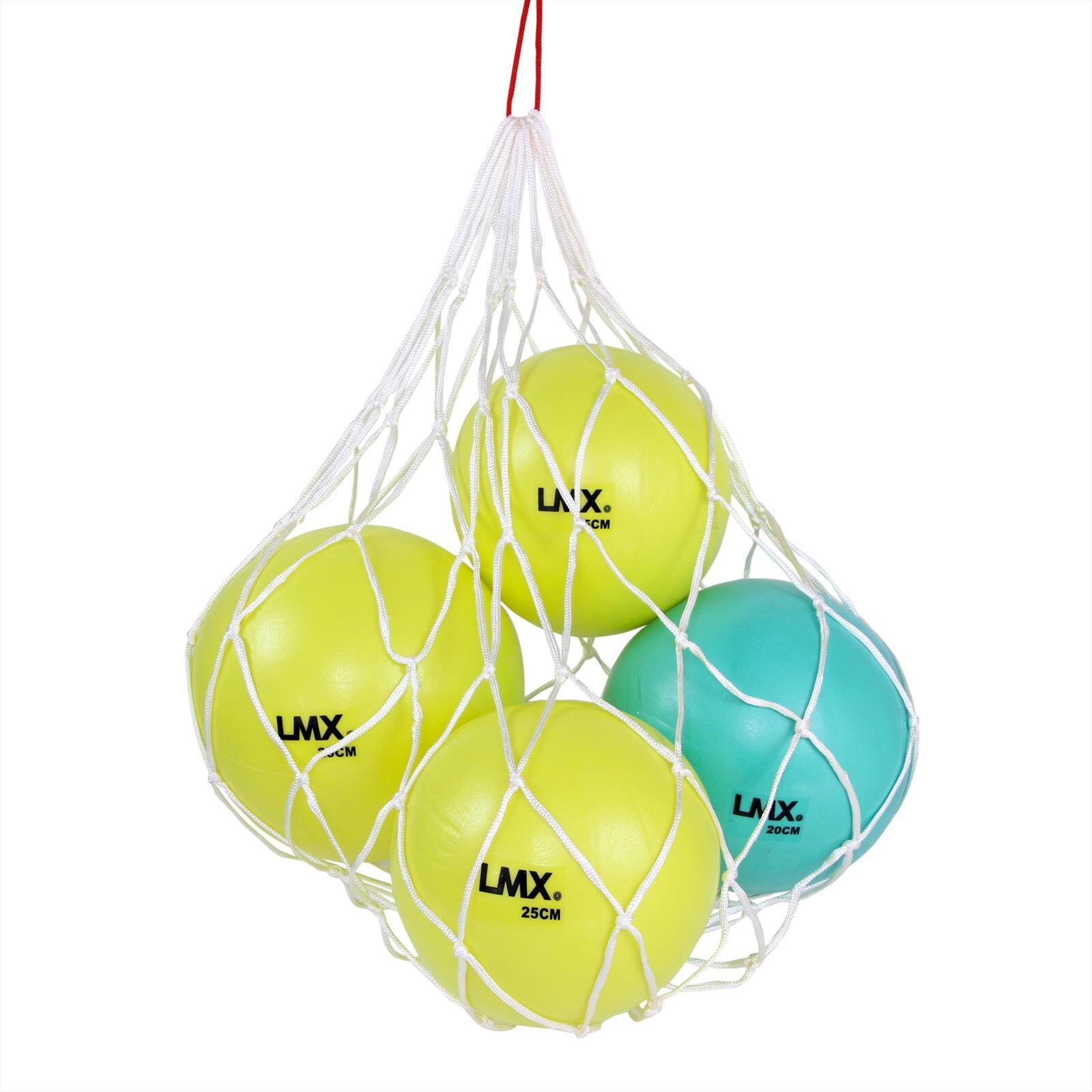 Rede de Armazenamento para Bola de Pilates LMX - Branco 2/2