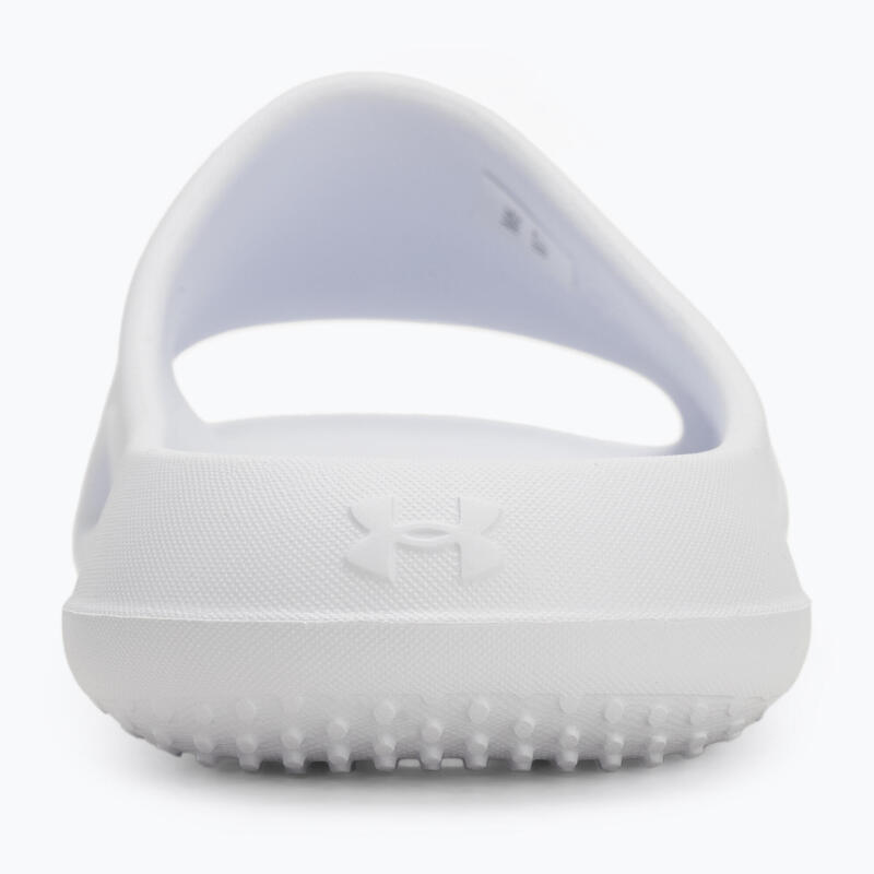 Papuci de damă Under Armour Locker V Slide alb/alb/alb