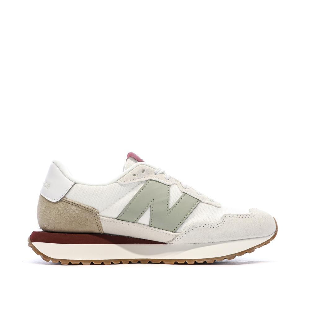 Baskets Beiges/Vertes Femme New Balance 237 2/7