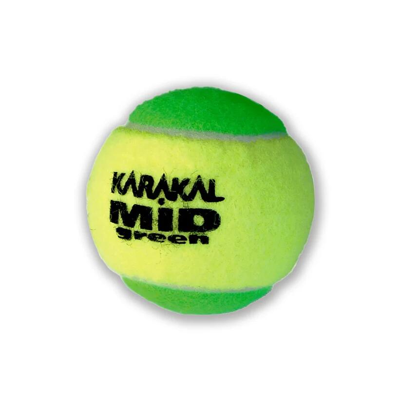 MID YEL/GRN TENNIS BALL Doz 2/2