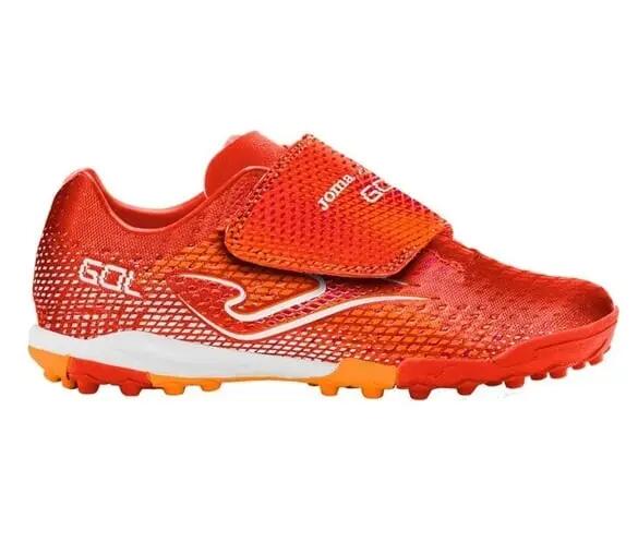 Ghete fotbal copii Joma Gol JR 2606 Red TF 2/2