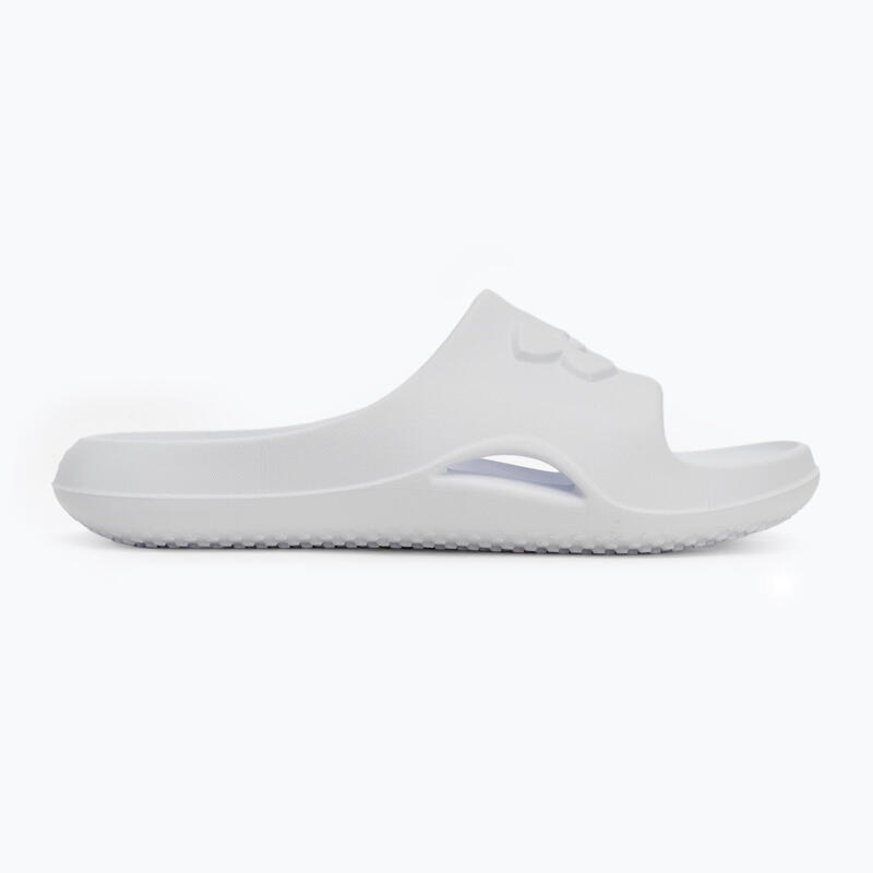 Papuci de damă Under Armour Locker V Slide alb/alb/alb