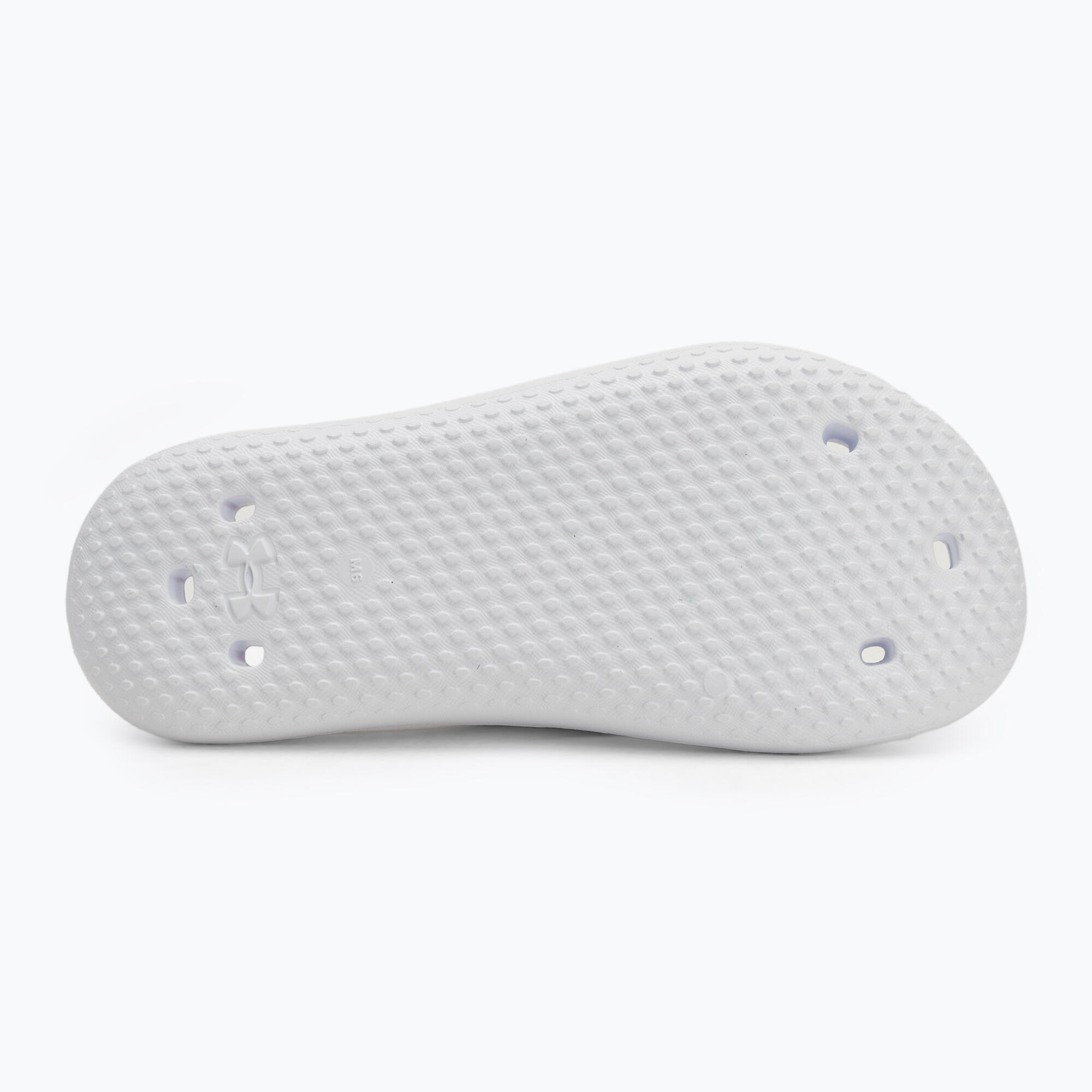 Chanclas de mujer Under Armour Locker V Slide blanco/blanco/blanco 4/7