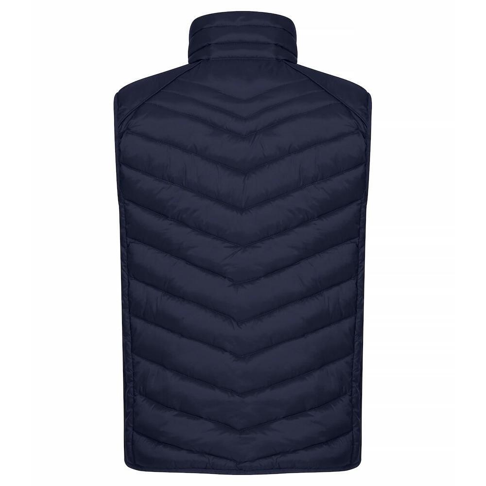 Gilet Imbottito Uomo Clique Idaho Blu Navy Scuro 2/4