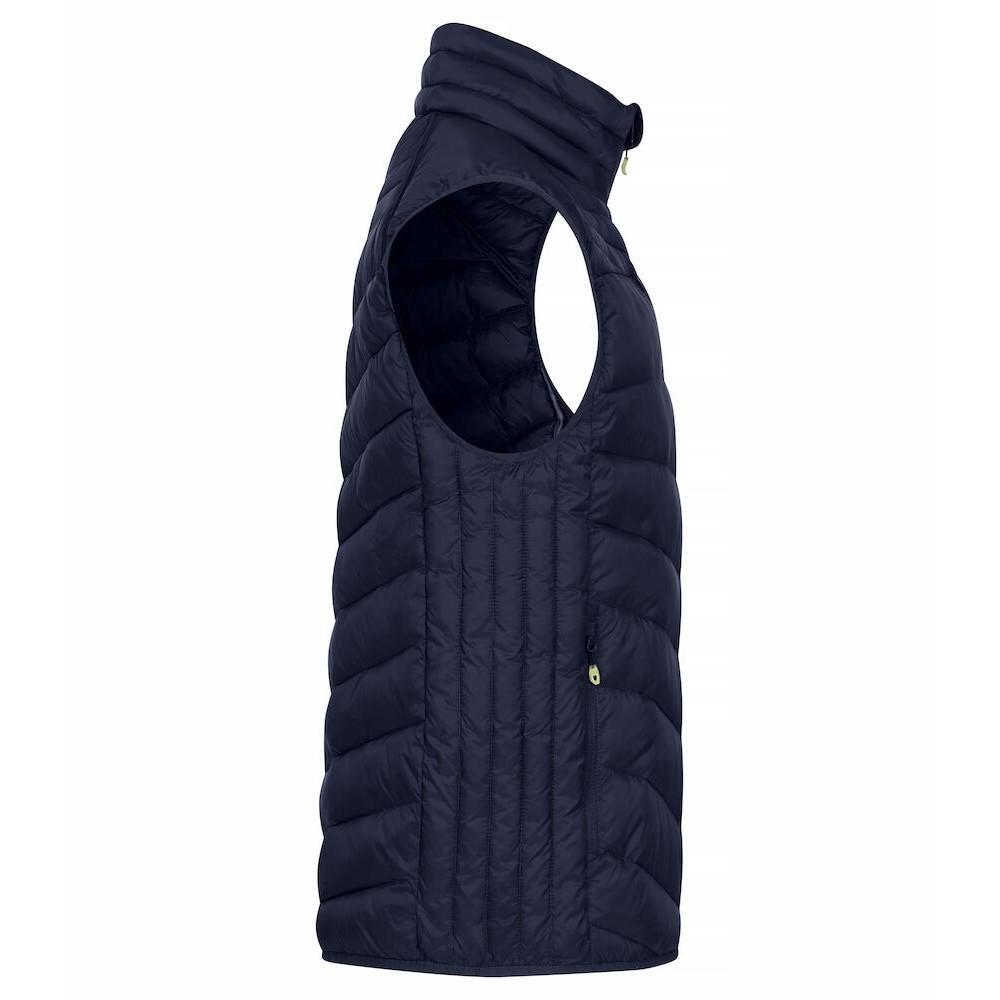 Gilet Imbottito Uomo Clique Idaho Blu Navy Scuro 4/4