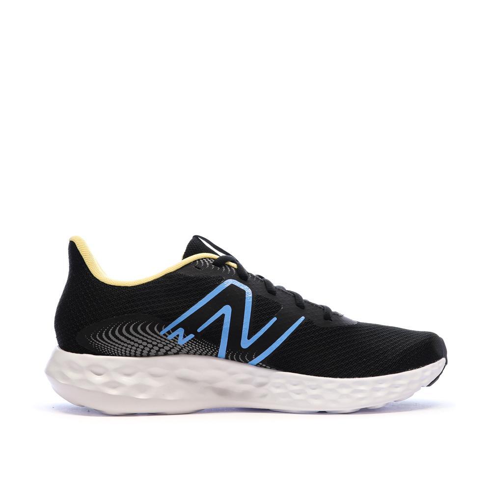 Zapatillas Running Hombre New Balance 411 Negras/Amarillas 2/7