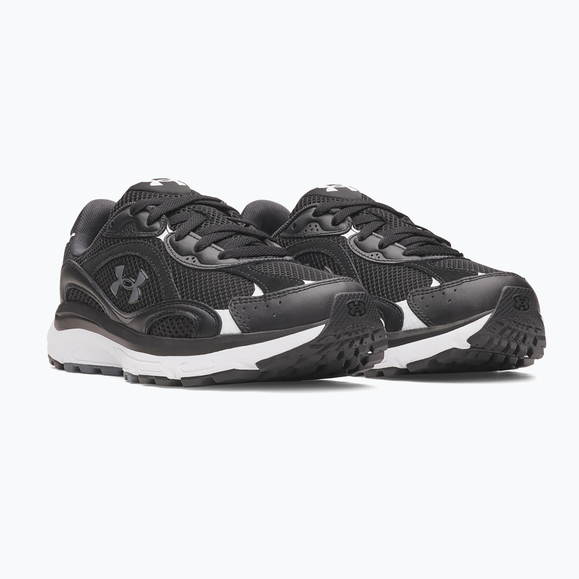 Buty treningowe damskie Under Armour Tech Runner black/black/castlerock 3/7