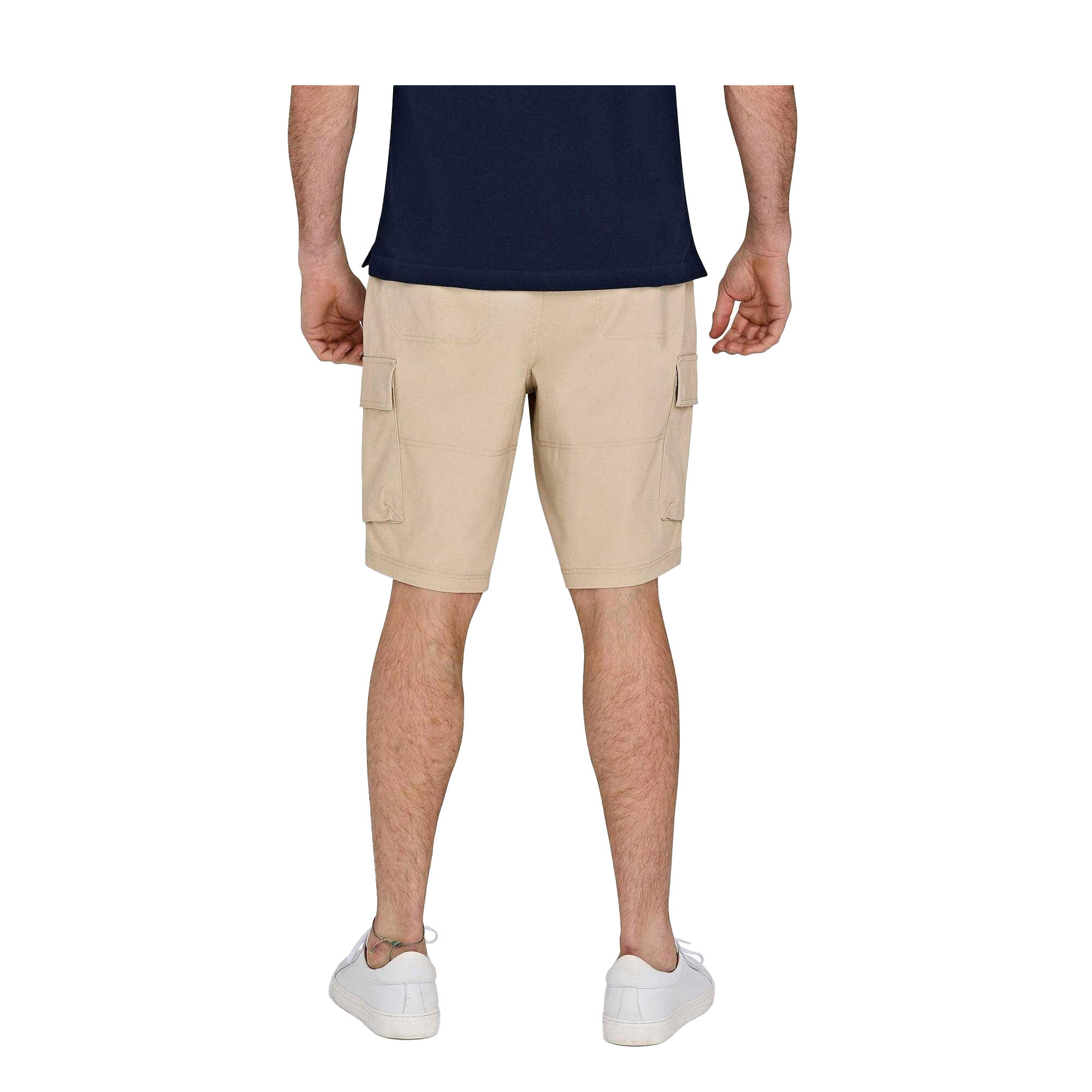 Short À Poches CLASSIC Homme (Brun Clair) 2/4