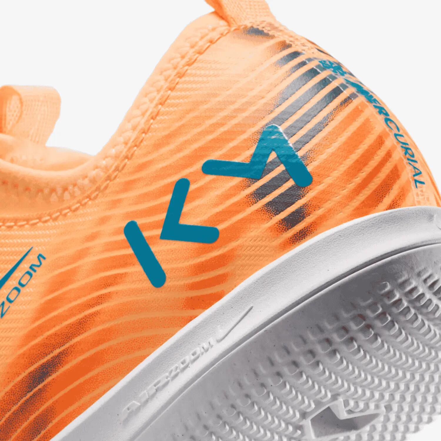 Nike JR Zoom Mercurial Vapor 16 Academy IC Kylian Mbappé gyermek futballcipő 4/8