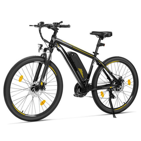 Vélo Électrique VTC 250W Autonomie 65km Suspension 21 Vitesses U1 26