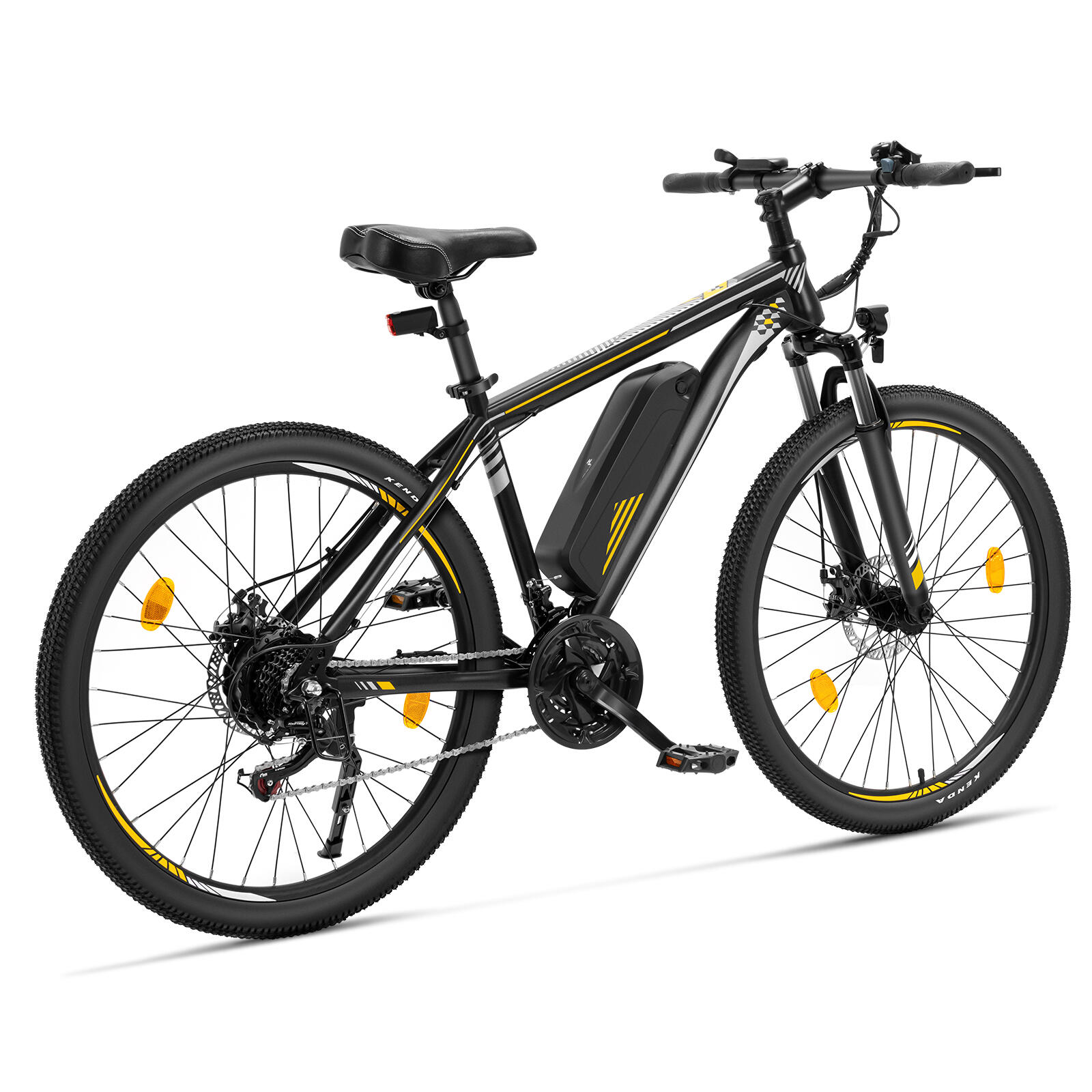 Vélo Électrique VTC 250W Autonomie 65km Suspension 21 Vitesses U1 26 3/7