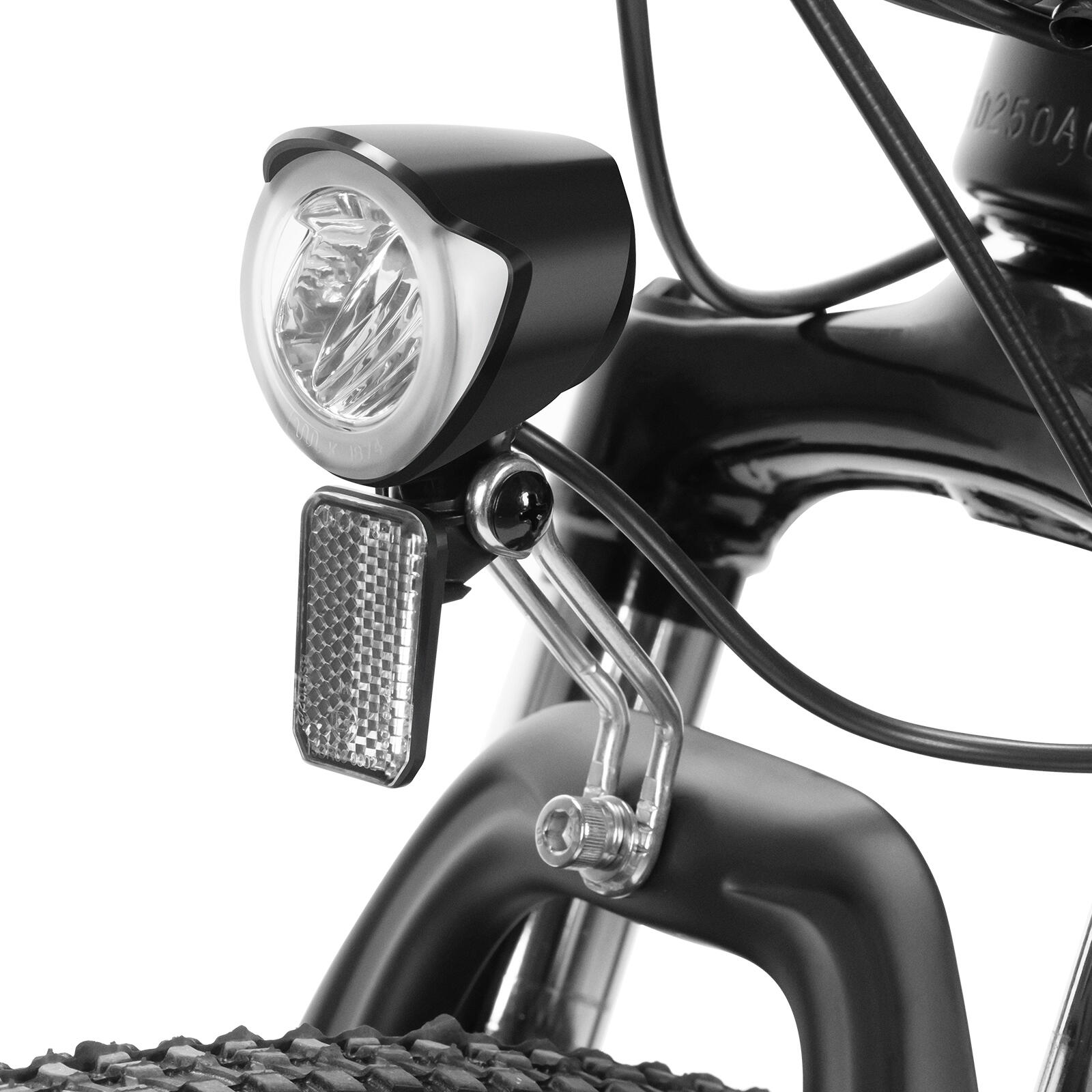 Vélo Électrique VTC 250W Autonomie 65km Suspension 21 Vitesses U1 26 6/7