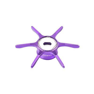 Gomexus – diy aluminum star drag for shimano reels (purple, 60mm)