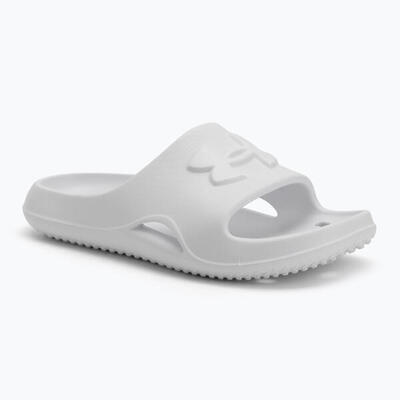 Heren slippers under armour locker v slide wit/wit/wit