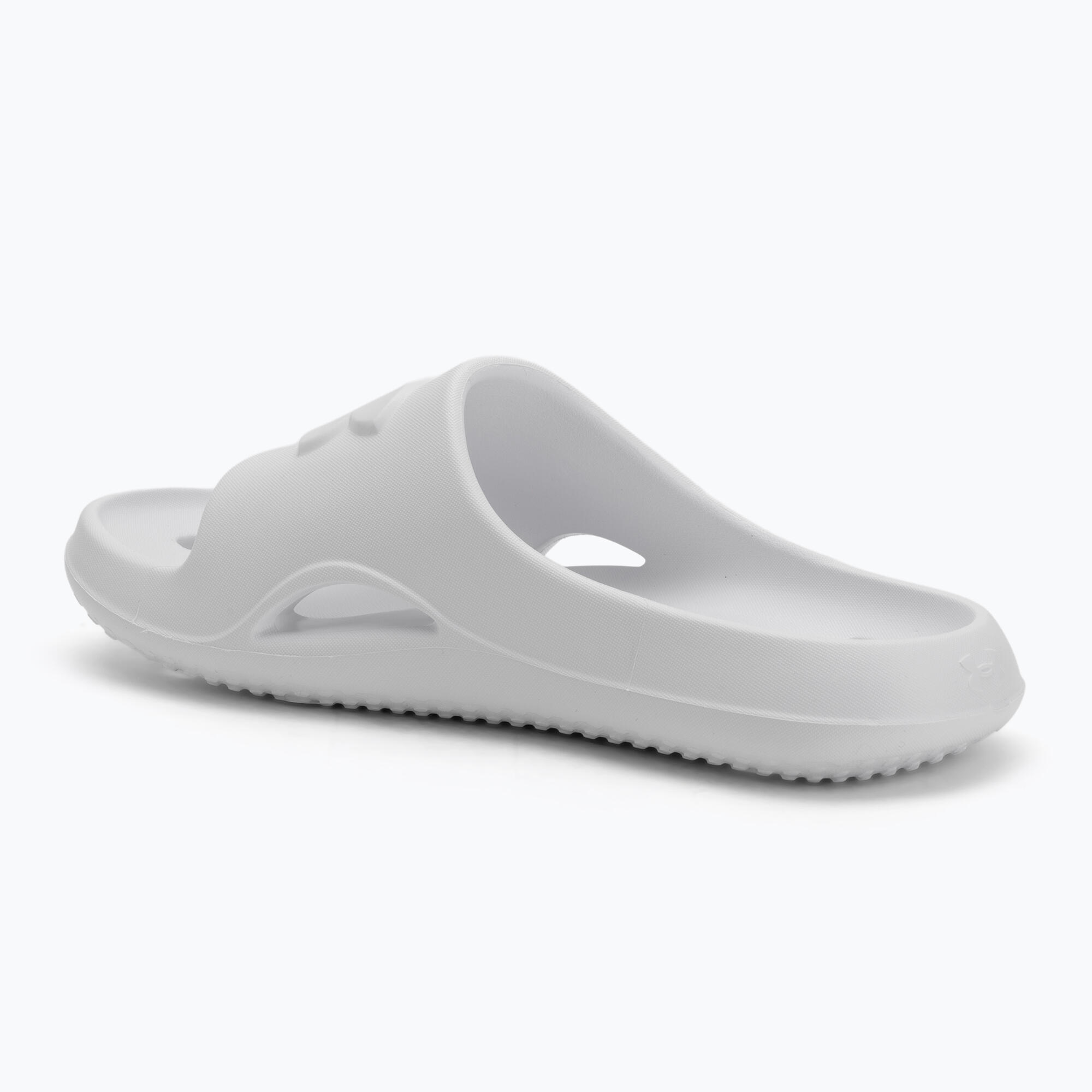 Heren slippers Under Armour Locker V Slide wit/wit/wit 3/7
