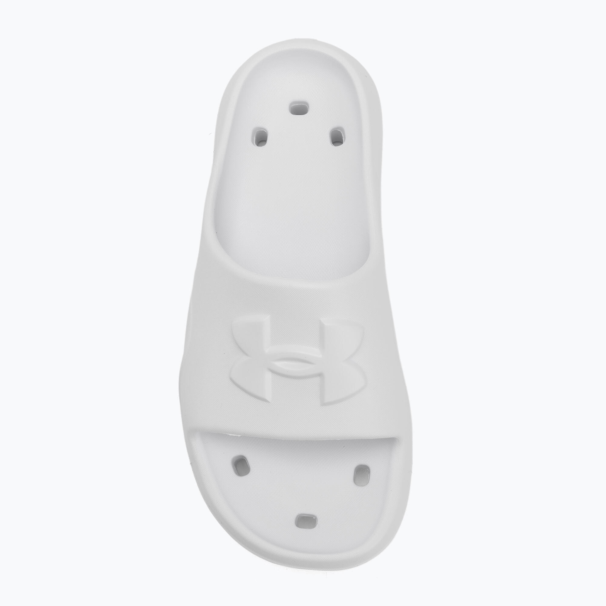Heren slippers Under Armour Locker V Slide wit/wit/wit 5/7