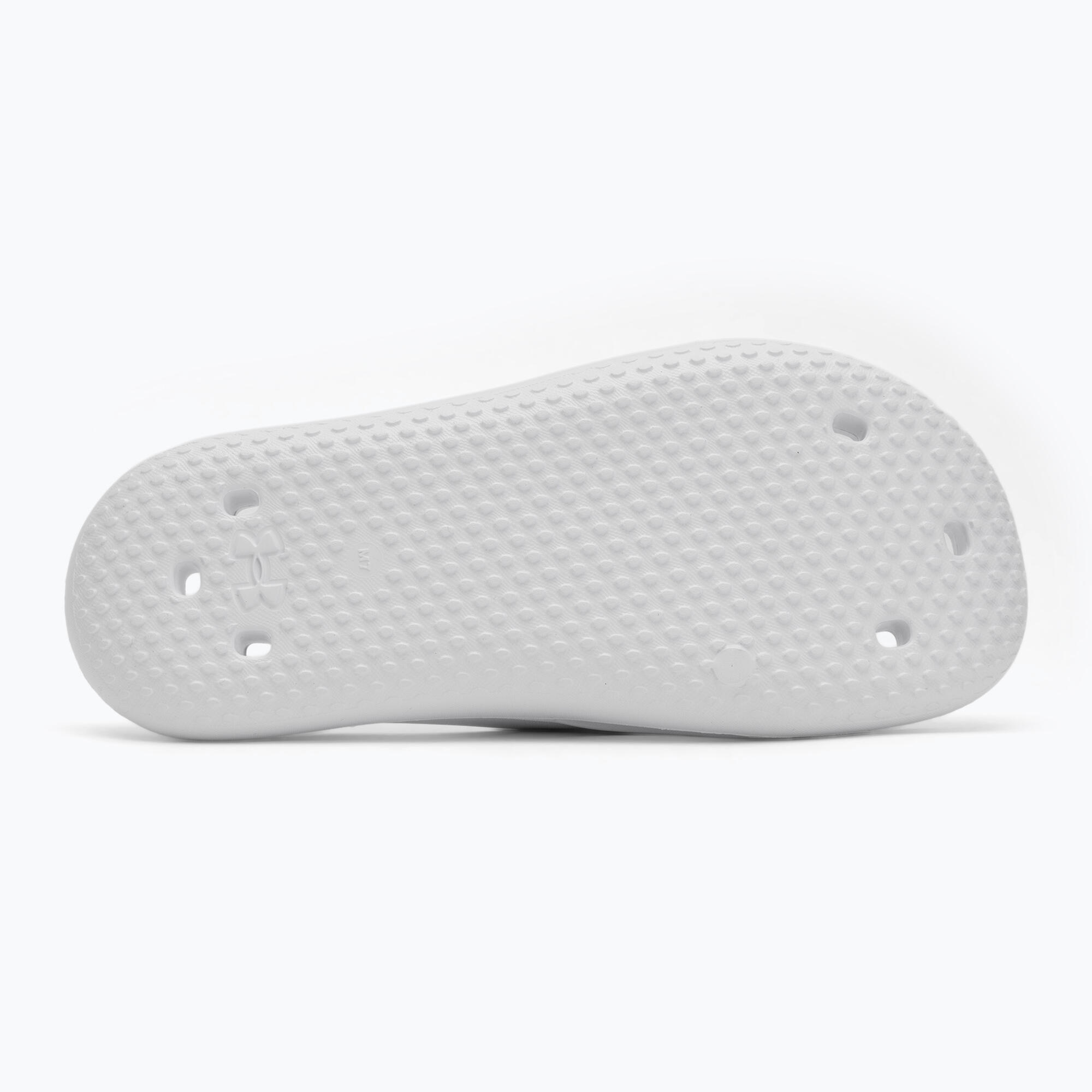 Heren slippers Under Armour Locker V Slide wit/wit/wit 4/7