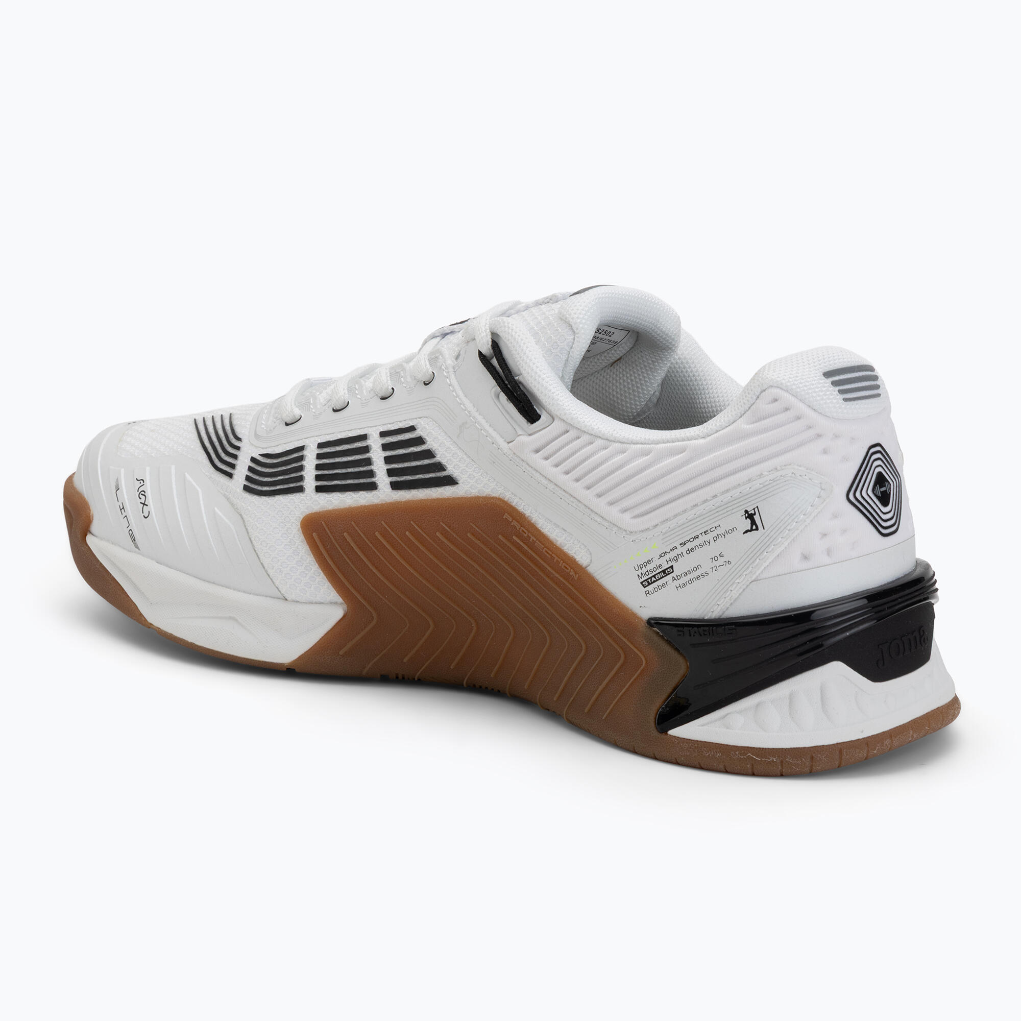 Chaussures d'entraînement pour hommes Joma Fittrainer blanches 3/7