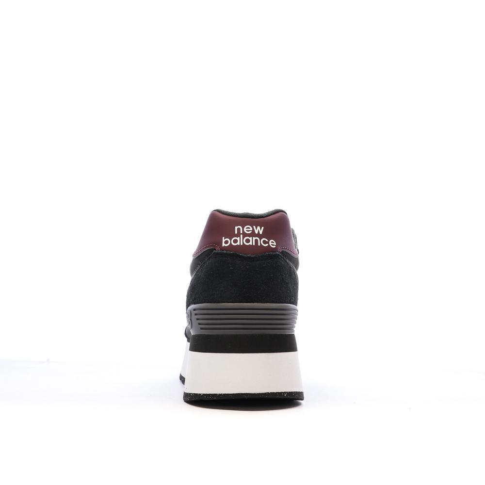 Baskets Noires/Prunes Femme New Balance 515 3/7