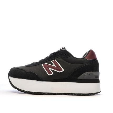 Baskets Noires/Prunes Femme New Balance 515