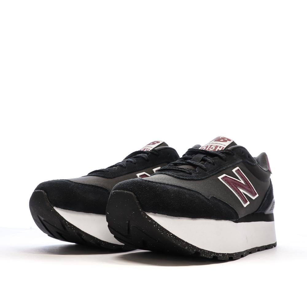 Baskets Noires/Prunes Femme New Balance 515 6/7