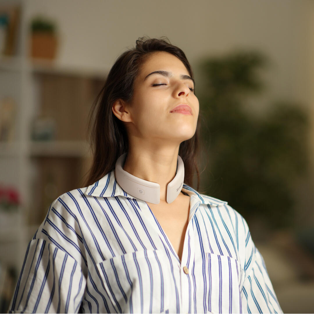 Masseur de cou et cervicale par électrostimulation - TERRAILON - MECK CARE + 2/6