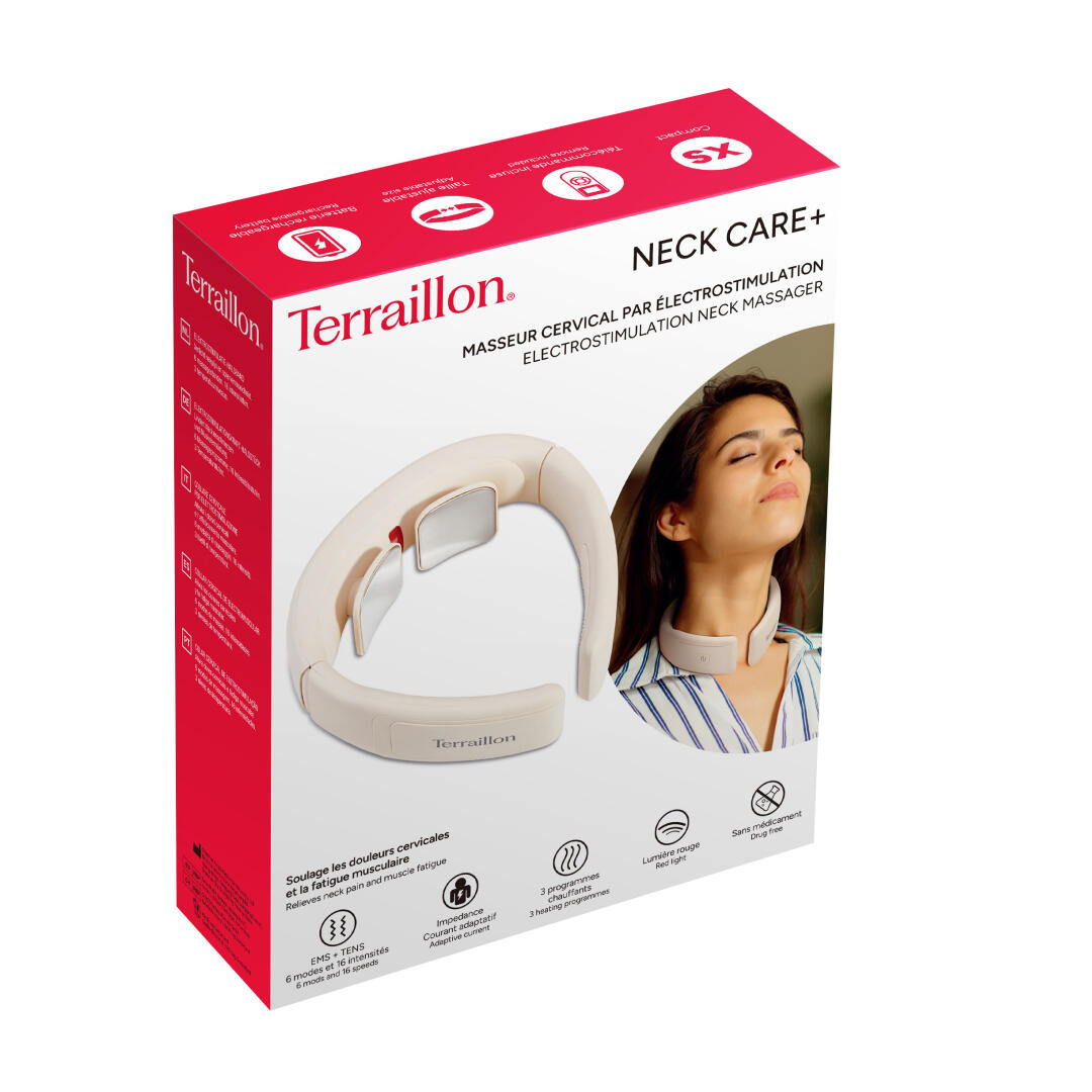 Masseur de cou et cervicale par électrostimulation - TERRAILON - MECK CARE + 6/6