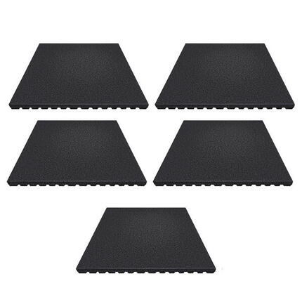 DALLES ANTI CHOC - 42mm - 100x100cm - Lot de 5