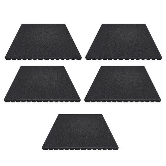 DALLES ANTI CHOC - 42mm - 100x100cm - Lot de 5