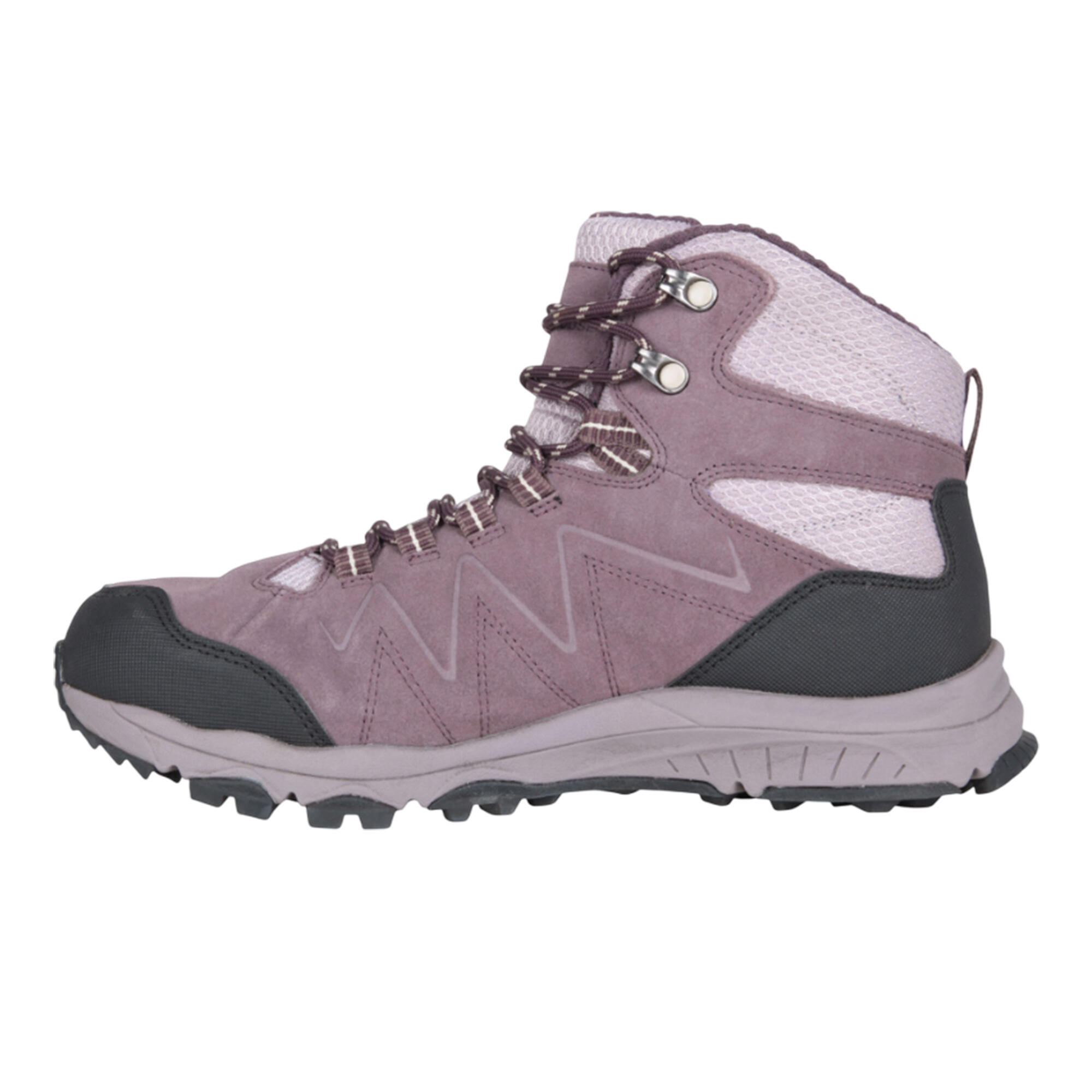 Wanderstiefel "Ortler", Wildleder Damen Flieder 4/4