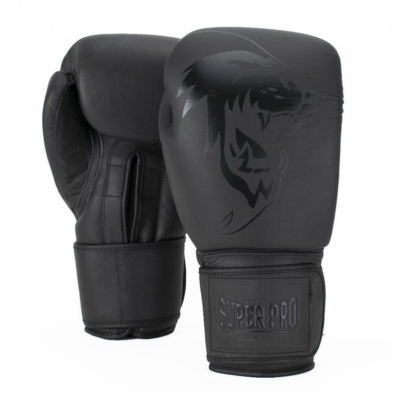 Super Pro Combat Gear Legend Kickboxhandschuhe grau 12oz