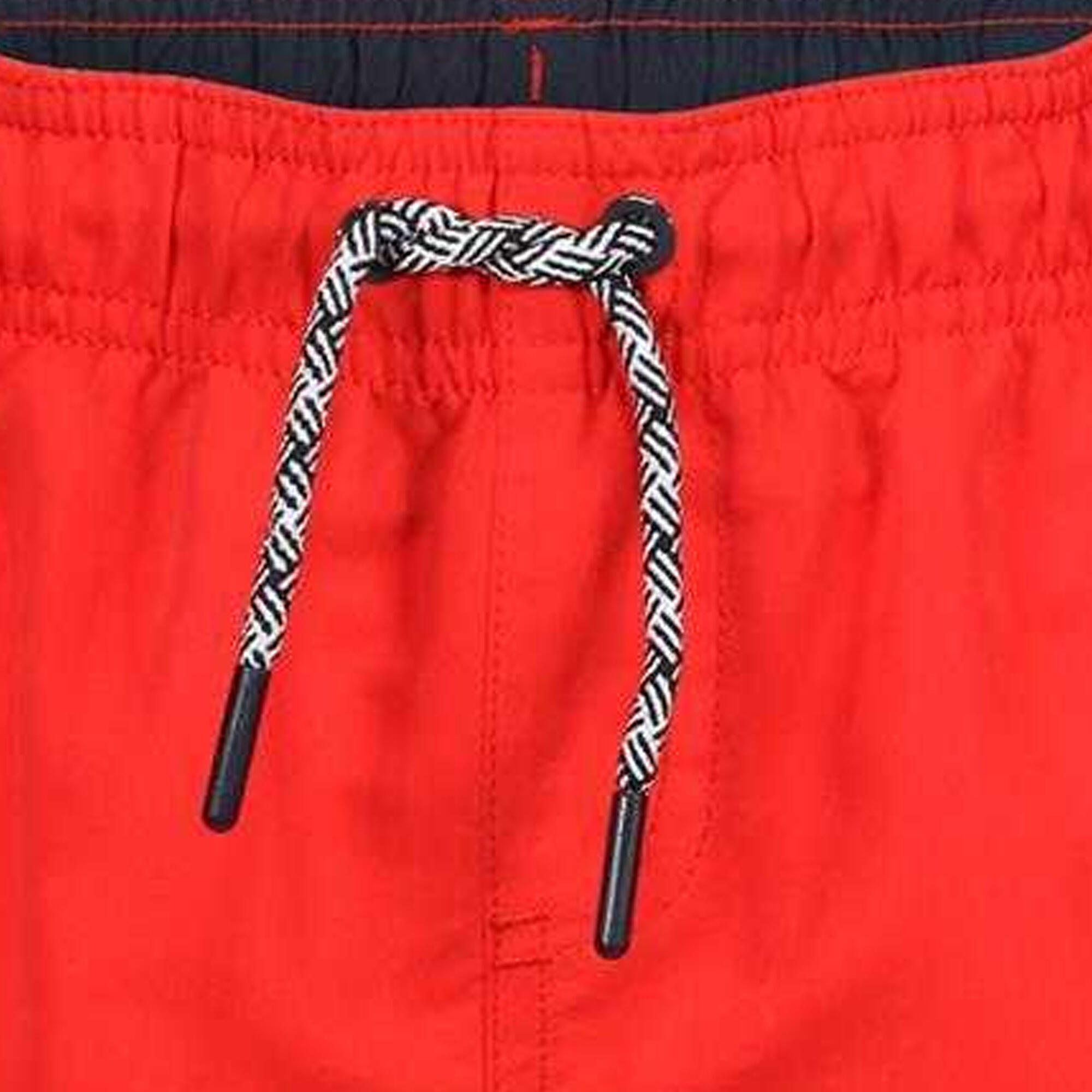 Costume Da Bagno A Pantaloncino Semplice Ragazzi RIPT Essentials Rosso 4/4
