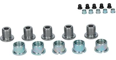 Shimano kettingbladbouten m8 x 8,5 mm - set van 5