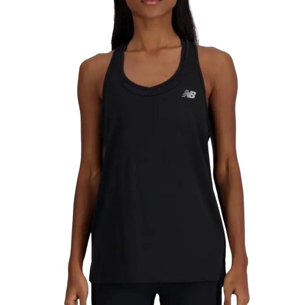 New Balance Women's Sport Essentials Black Vest Top