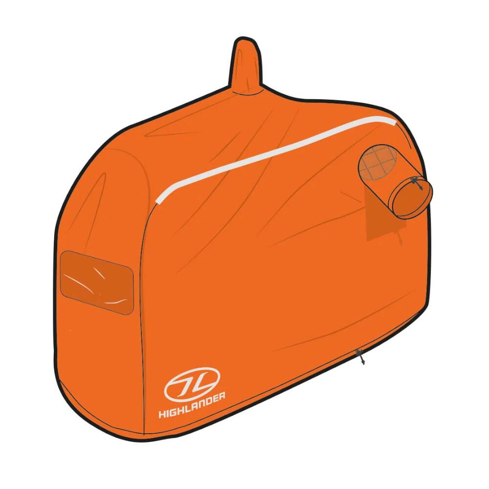 Noodtent Storm Vault Survival Shelter 1 persoons - Oranje 4/5