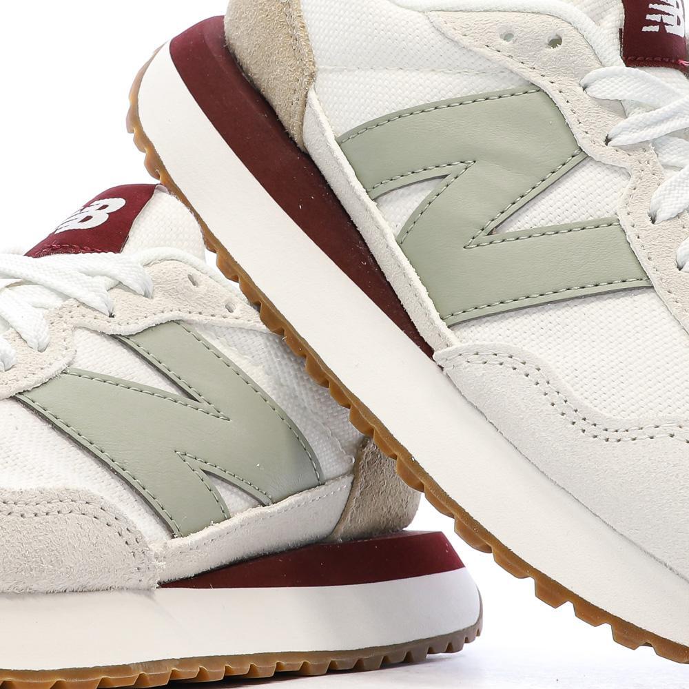 Baskets Beiges/Vertes Femme New Balance 237 7/7