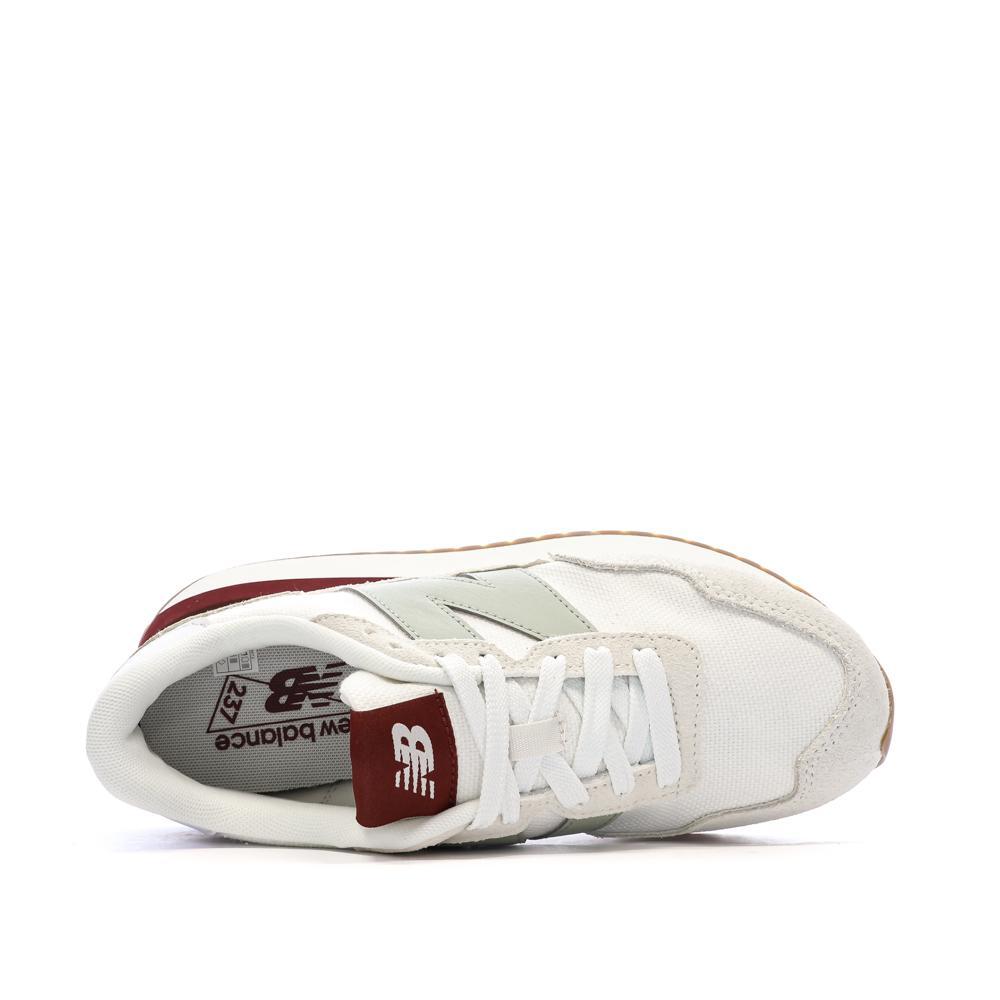 Baskets Beiges/Vertes Femme New Balance 237 4/7