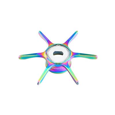 Gomexus – diy aluminum star drag for shimano reels (purple, 60mm)