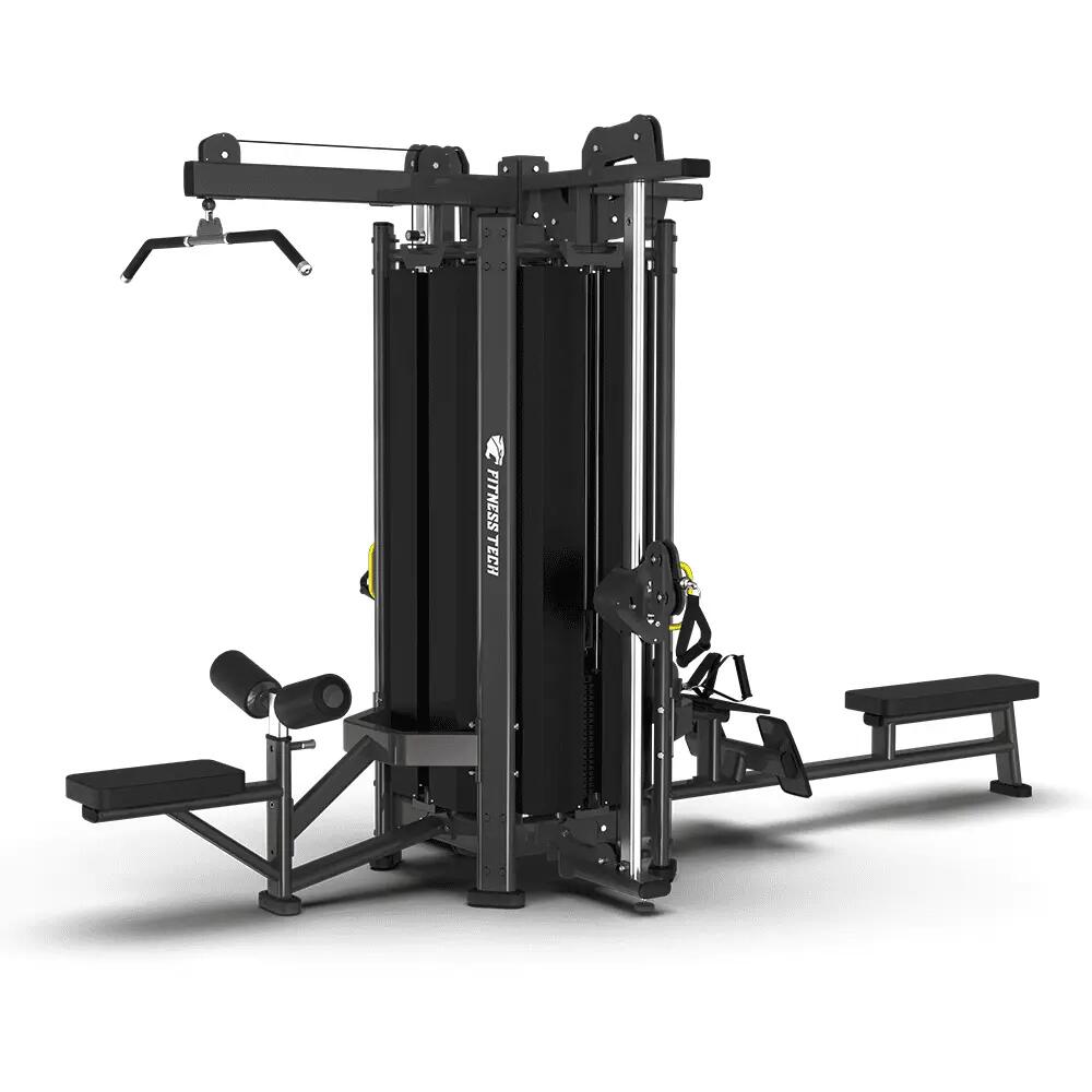Pro Series Fitness Tech 4-positie multistation met verstelbare katrollen 1/6