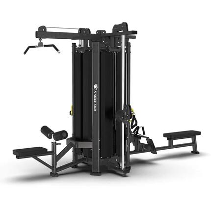 Pro Series Fitness Tech 4-positie multistation met verstelbare katrollen